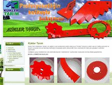 Tablet Screenshot of kuklertarim.com